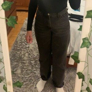 Dark wash High waisted jeans